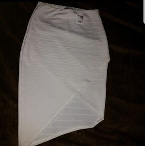 White Charlotte russe skirt